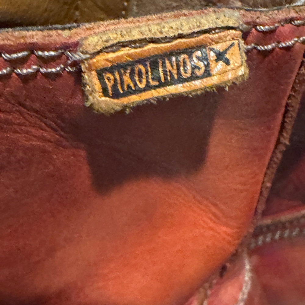 PIKOLINOS Red Leather Le Mans Boots - Picture 3 of 7